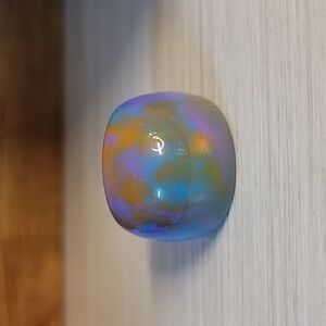 PSYCHADELIC SWIRL DOME RING